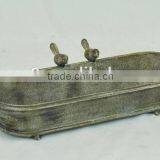 14A528MK Garden Metal Trough Bird Feeder