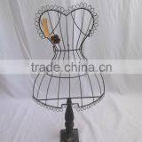 13A171NV-1 Decorative Wholesale Metal Clothes Display Rack With Pedestal thumbnail-1