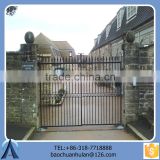 2015 New Designs Removable Double Opening Gate/Iron Gate/Steel Gate For Home Garden