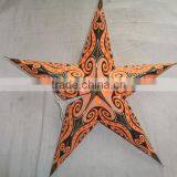 Wholesale Printed New Paper Lanterns Stars