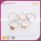 R63223I01 Engagement Bands or Rings and Jewelry Type Five Circle Series Latest Gold Finger Saudi Arabia Gold Wedding Ring thumbnail-1