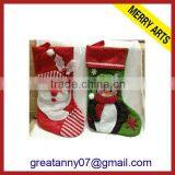 2013 New Christmas Gifts Knit Fleece Promotion Christmas Stockings Wholesale thumbnail-1