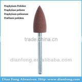 Af103M Brown FG Shank High Speed Bullet Silicone Rubber Prophylaxis Polisher For Polishing Ceramic Dental Hygiene Texas