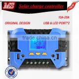 New Design Hot 12/24V Solar System Charge Controller With LCD on Sale thumbnail-4