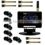 TPMS: AVE Color LCD TPMS for Car+Trailer/ Motorhome/ Camper / 4x4/ AVE-T1006P Tyre Pressure Monitoring System thumbnail-1