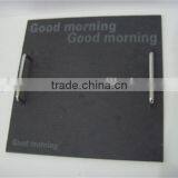 Slate Placemat With Metal Handle thumbnail-6