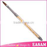 New Hot Glitter Acrylic Brush,Oval Shape Nail Brush Made With Kolinsky thumbnail-1