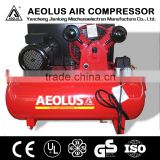 JL2065 90L 3HP motor lubricated belt driven piston air compressor