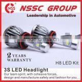 Hottest Sale12V 24V 38W High Low Beam 6000K Canbus Wholesale Automotive Headlamp Led Headlight Led Auto Headlight H4 thumbnail-2