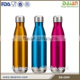 Custom logo dual-wall SS vacuum insulated thermal water bottle