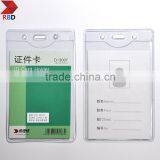 Popular Soft Transparent ID Card Holder