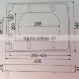 Moulded Veneer Painting Toilet Seat Cover With Chrome Hinges, Painting Toilet Seat thumbnail-4