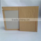 Sample available kraft and board board envelope