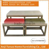 Bench,3 pcs/1 set,big and small,dressing and seating,TB-7859&7859S