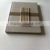 Top Sale High Quality Drawing Book for Students With Canvas Cover and Pencil