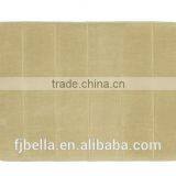 Luxurious Microfiber 17-Inch by 24-Inch Memory Foam Bath Rug-Green