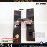 Zinc Alloy Keyless Security Digital Touch Screen Smart Biometric Fingerprint Door Lock Quality Choice