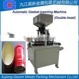 Dicephalous Automatic Gasket-Inserting Machine