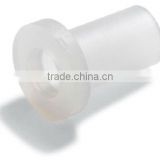 nylon round spacer plastic flanged bushing /spacer