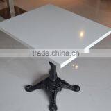 Customized Design Soid Surface Offee Table Tops/ Artificial Marble Stone Restaurant Dinning Table thumbnail-5