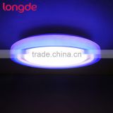 22W Dimmable RGB Single CCT LED Ceiling Light with Remote for Home