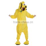 New Jolly Yellow Dog Adult Animal Full Body Pajamas Party Costume