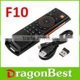 Fly Air Mouse Wireless Mele F10 Mini Keyboard Mini Air Mouse With Gyroscope and G-Sesor Air Mouse for tv Box