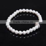 Exquisite Jewelry Designs Adjustable Plastic Pearl Love Bracelet thumbnail-2