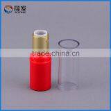 Small Empty Plastic Red Cosmetic Empty Lipstick Tube thumbnail-2