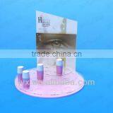 High Quality Acrylic Cosmetic Display Stand Round Arcylic Display