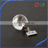 20mm Handmade Clear Transparent Resin Ball With Dandelion Seed,antique Gold Wish Pendant Jewelry thumbnail-3