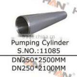 Putzmeister Pumping Cylinder DN250*2500MM DN250*2100MM Concrete Pump Spare Parts