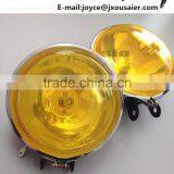 4 Inch Round 87 Fog Light Yellow Glass Auto Halogen Sealed Beam H3 Headlight