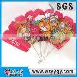 Plastic 5 Folding pp Hand Fan for Promotional thumbnail-1