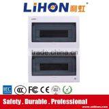 Large Way Auto Button Adjustable Din Rail ABS Cover Luxurious Outdoor Portable Power Distribution Box