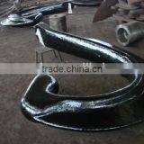 Single Claw Boat Anchor , Cast Iron Type J Hook thumbnail-2