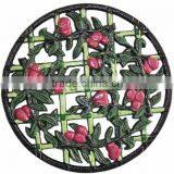 Round Leaves Shape Cast Iron Trivets