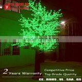 Large Outdoor Christmas Decorations Luminous Tree Cherry Blossom Light Green Blossom Light Trees thumbnail-1