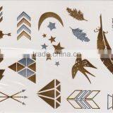 Best Selling Waterproof Temporary Metallic Tattoos thumbnail-3