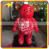 KANO4875 Festival Decorative Handmade Fiberglass Cartoon Bear thumbnail-5