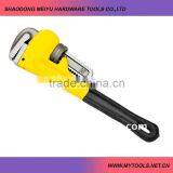 heavy duty drop forged pipe wrench tool for construction