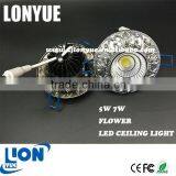 Factory Direct COB Design Flower Shade Led Ceiling Light 5W 7W thumbnail-2