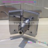 China Supplier Tempered galss clamp / Hydraulic Glass Door Hinge for shower room bathroom