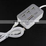 All-in-one Combo Kit USB2.0 Hub Card Reader Camera Connection Kit For IPad1/2/3 thumbnail-1