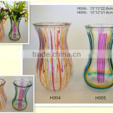 1600,1100ml new design fashion glass vase
