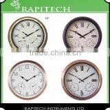14.5 Inch Double Sided Outdoor Metal Clock thumbnail-3