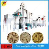 China factory supplier livestock poultry feed pellet production line for grain cereals