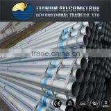 Construction Hot Rolled Carbon Steel Q195 Galvanised Round Steel Pipe thumbnail-1
