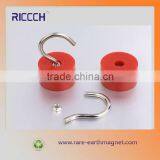 Strong Neodymium Rubber Cover Magnetic Hook thumbnail-3