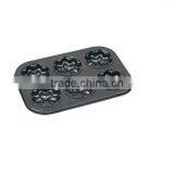 6 Cup Flower Muffin Pan thumbnail-1